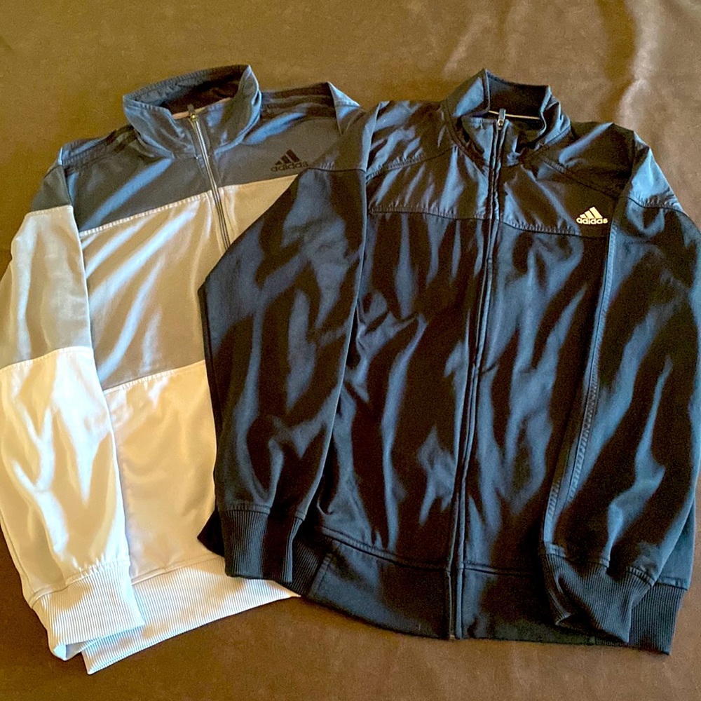 Adidas Track Jackets Lot Of 2